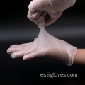 Protección laboral desechable Guante elástico Guantes de PVC suaves